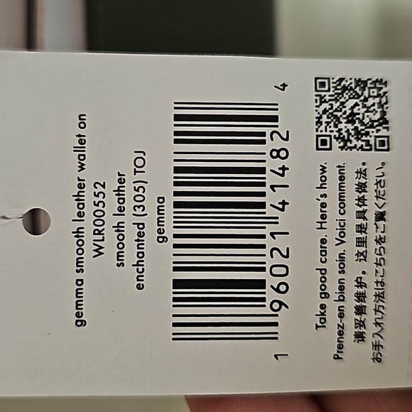 133 Kate Spade Gemma smooth leather wallet bag - Picture 8 of 8